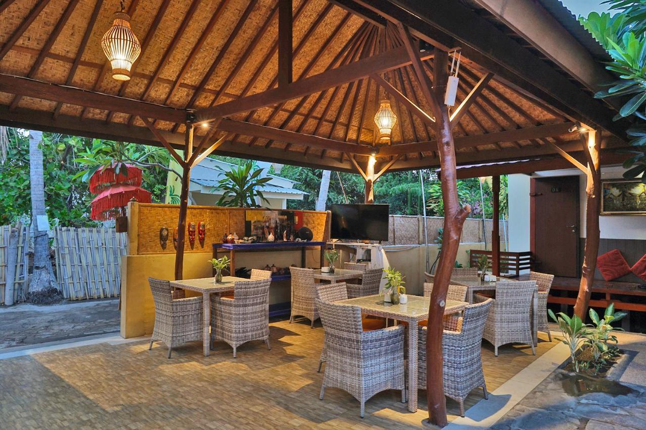 Sari Gili Bungalow Гили-Эйр Экстерьер фото