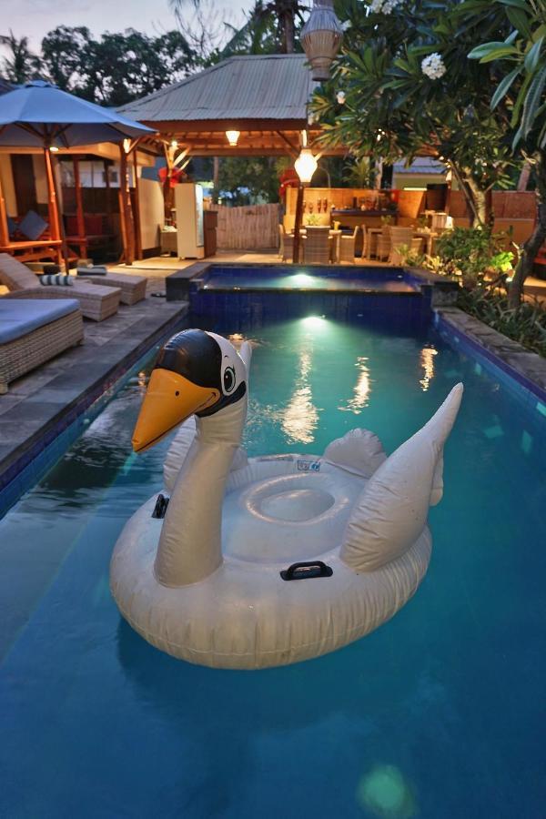 Sari Gili Bungalow Гили-Эйр Экстерьер фото
