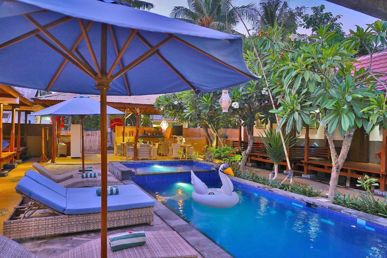 Sari Gili Bungalow Гили-Эйр Экстерьер фото