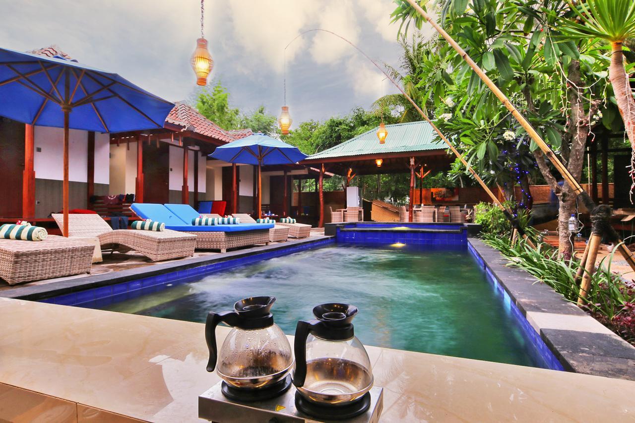 Sari Gili Bungalow Гили-Эйр Экстерьер фото