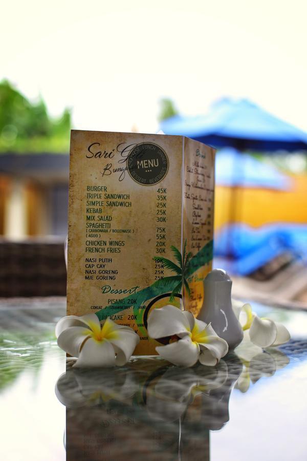Sari Gili Bungalow Гили-Эйр Экстерьер фото